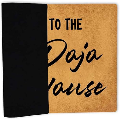 Miniatura 5 de Welcome to The Mojo Dojo Casa - Tapete para puerta de entrada, divertido tapete de goma antideslizante para interiores y exteriores, 23.6 pulgadas