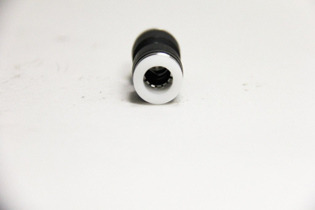 Mindman PU5/16T Pisco Fitting, Straight, 1/4 Tube Diameter, 1/8 Thread Size NPT