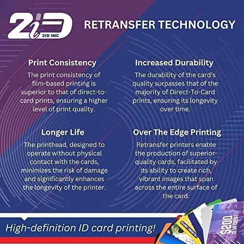 Miniatura 9 de 2ID Fargo HDP5000 Impresora de tarjetas de identificación de doble cara 89640 y suministros completos con software de tarjeta de identificación de