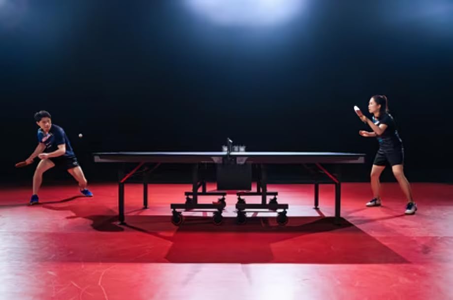 Image of STEP OVER Professional Tournament PRO 25MM Heavy Duty ||Laminated Top 25 mm|| High Performance||Schools||Resorts||Clubs|| TT Academy ||Free TT Table Cover + 2 TT Racket & Balls||Limited Edition 2026