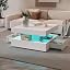 White With 2 Drawers