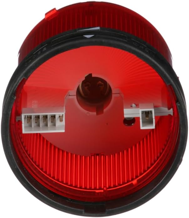Schneider Electric Harmony XVB Indicator Unit for Beacon Light (Bulb Not Included), Steady On, 250V | Tower Lights & Industrial Warning & Signal Light System, Red Unit, 70mm
