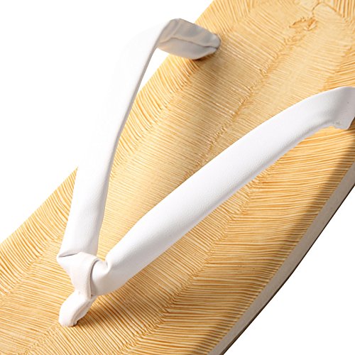 Edoten setta sandals, sponge-soled sandals, cushioning properties that reduce the burden on the legs and hips, tatami, white XXL2