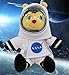 DolliBu Astronaut Dress Up Set for Teddy Bear Plush Toy - Astronaut Stuffed Animal Costume Outfit with Jacket, Helmet with Holes, and Pants, Create NASA Space Toys for Kids with Dress Up Set - Small