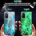 BENTOBEN for Galaxy S20 FE Case,Phone Case Samsung S20 FE 5G,Slim Fit Glow in The Dark Hybrid Hard PC Soft TPU Bumper Shockproof Protective Girl Women Boy Men Cover for S20 FE 2020,Nebula/Space Design