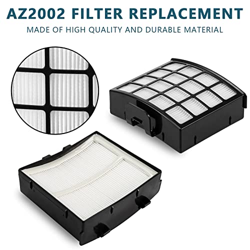 Filter Replacements For Shark Vertex Duoclean Powerfin Upright Vacuum Az2000, Az2000W, Az2002, Replaces Xhfaz2000, Xffkaz2000, 2 Hepa + 4 Foam & Felt Filters+1 Cleaning Brush #TOP3