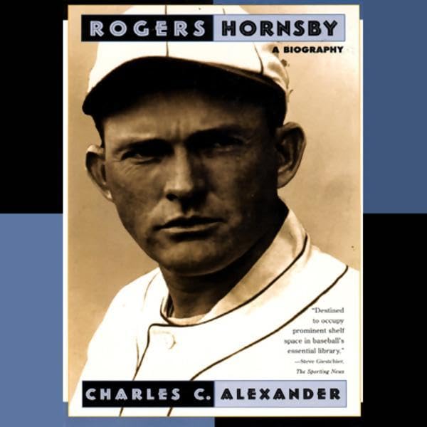 Cover art for Rogers Hornsby