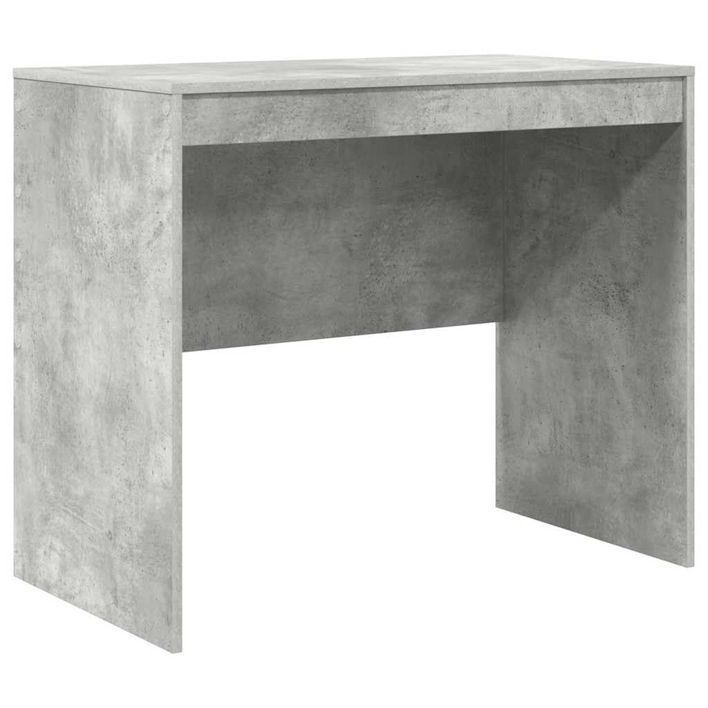 Scrivania per PC Grigio Cemento Tavolo Studio 90x50x76 cm | Postazione compatta per smart working in camera da letto o studio. Struttura robusta con portata fino a 75 kg.