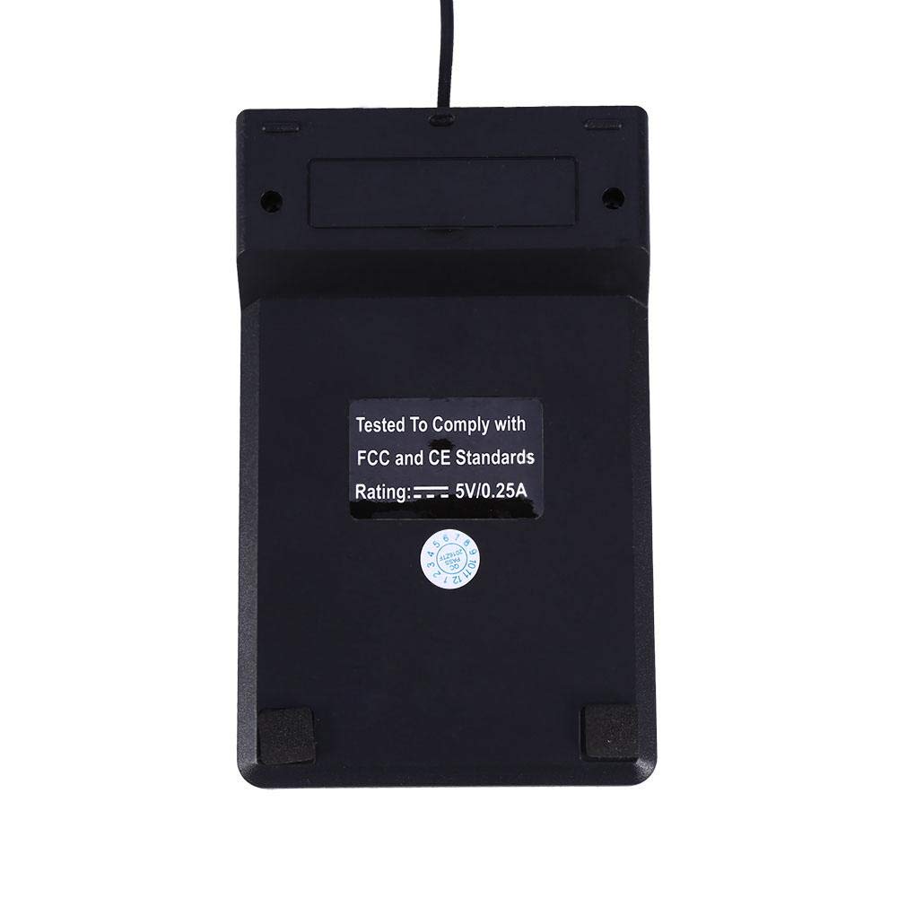 Garsent Bedraad Numeriek Toetsenbord, 18 Toetsen USB Numeriek Toetsenbord Mini Numpad Numpad Toetsenbord voor Laptop Desktop PC Pro