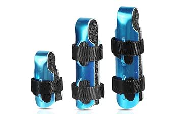 WEZCHUGHAOL 3-Size Aluminum Finger Splint Set