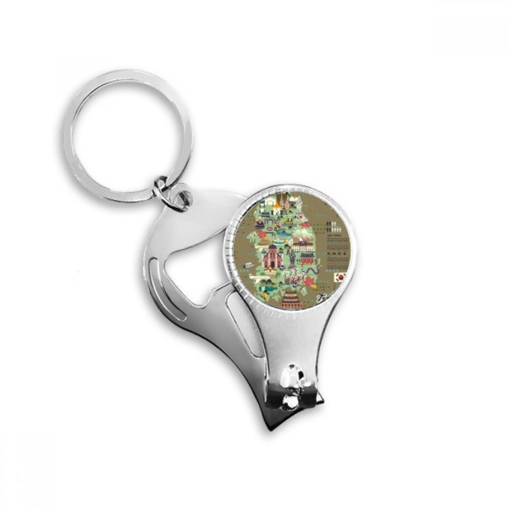 Porte-clés Corée du Sud un cadeau original et utile pour les passionnés