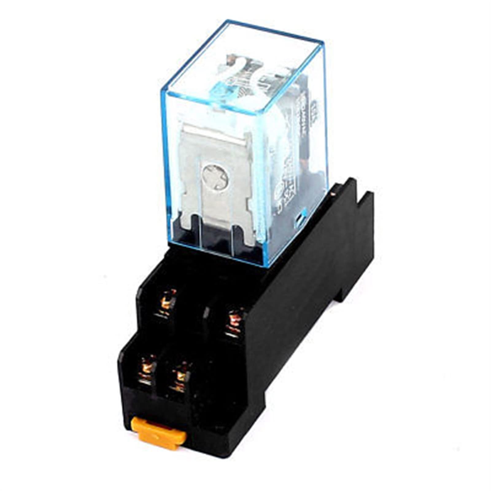 JGNAYRKJQI 2Pcs LY2NJ DC 6V Coil 8Pin DPDT Electromagnetic Power Relay w Socket Base