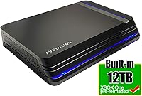 Vista 2 de Avolusion HDDGear Pro X 12TB USB 3.0 Disco duro externo para juegos (preformateado para Xbox One X, S, original)