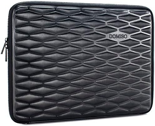 DOMISO 14 Inch Shockproof Waterproof Laptop Sleeve Lightweight Soft EVA Tablet Case for 14" Laptops / Chromebook / Apple / Lenovo ThinkPad / HP Pavilion 14 Stream 14 / Dell / ASUS , Black