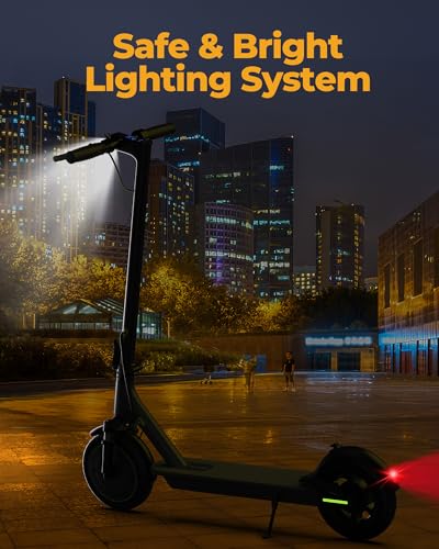 Roinside Electric Scooter (Gray&Black) - 350W Motor, 19 MPH Top Speed, 23 Mile Range - Image 6