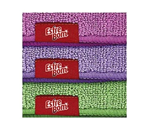Pano Alta Performance Multiuso, 3 Unidades, Pink/Roxo/Verde, EsfreBom 3 Pano Alta Performance Multiuso, 3 Unidades, Pink/Roxo/Verde, EsfreBom - Imagem 3