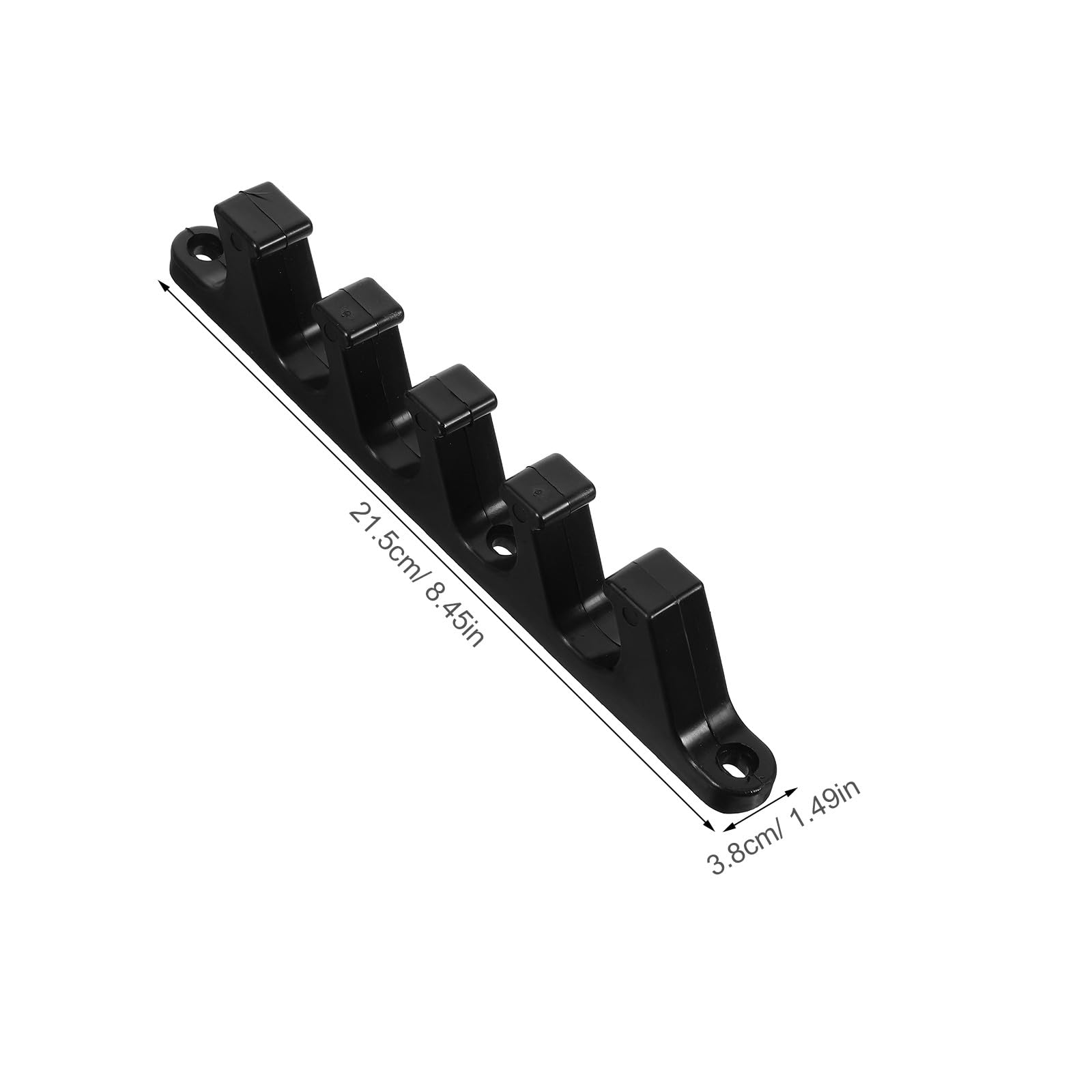 Soportes de Plástico para Tumbonas de Jardín Plegables, 4 Piezas Ajuste de 5 Posiciones, Resistente Intemperie y Conexión Estable para Camping y Exterior