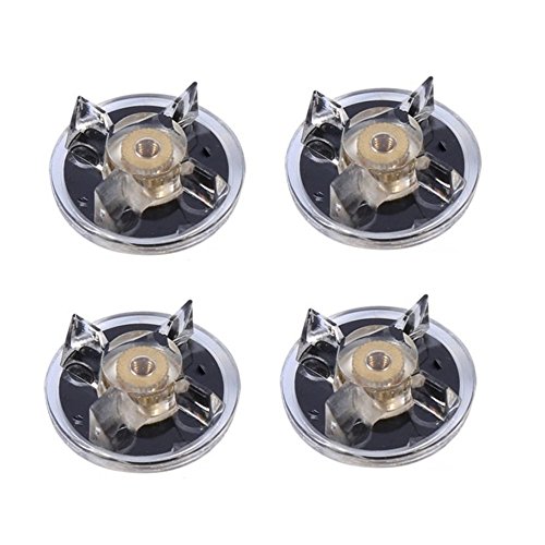 WCIC Base Gear Replacement Part for 250W Bullet Blender Inner Diameter 4.5mm Outlet Diameter 33mm 4 Pack