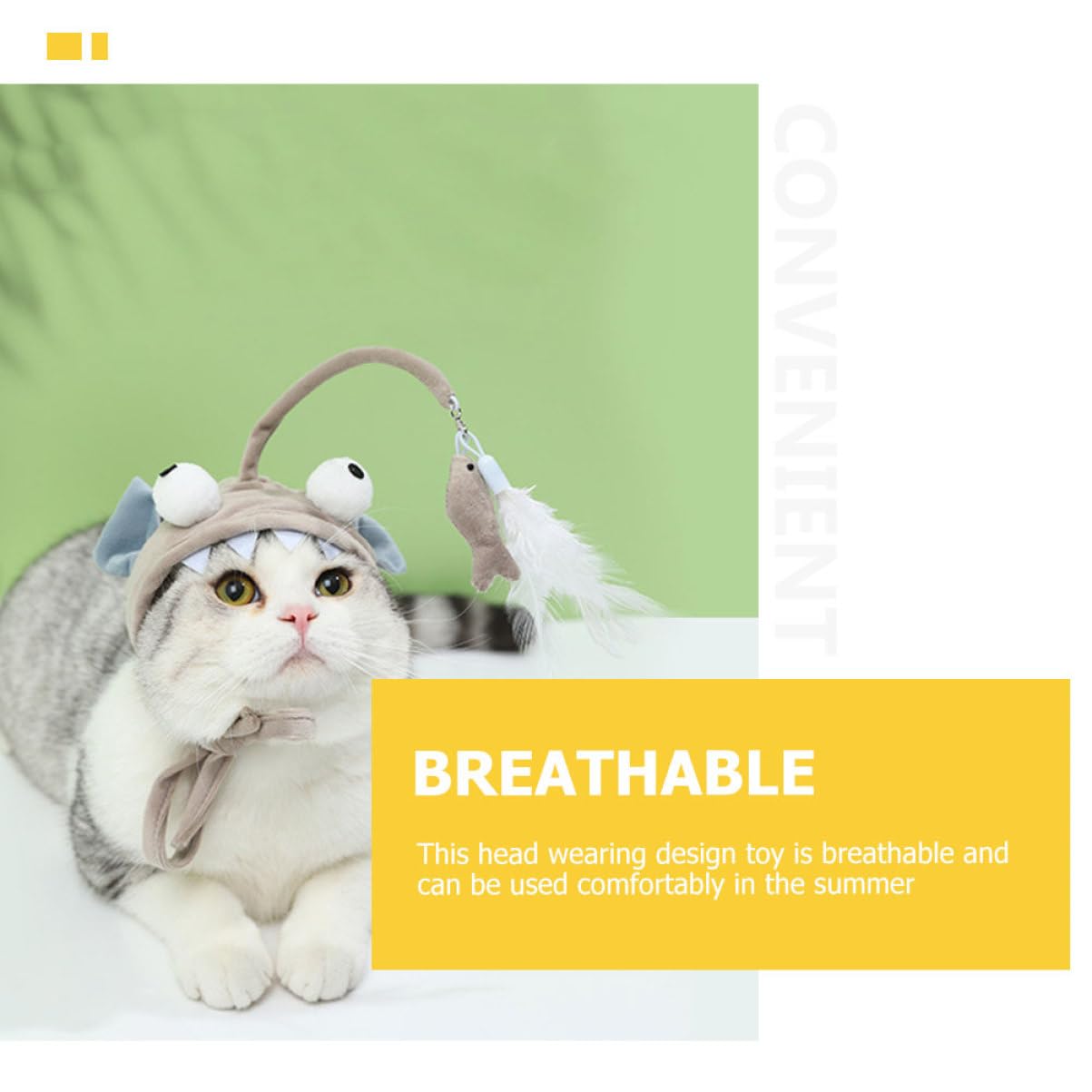 minkissy 10 Piezas de Linterna de Cabeza de Juguete Varita de Gato Juguetes interactivos para Gatos de Interior Mascota Cosplay Sombrero Fiesta Disfraz Accesorio Juguetes para Gatos con Varita