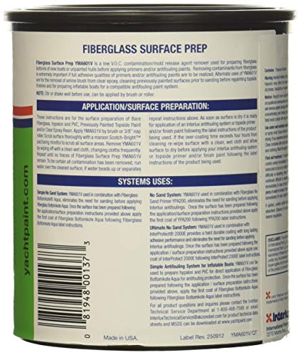 Interlux YMA601V/QT Fiberglass Surface Prep - Quart