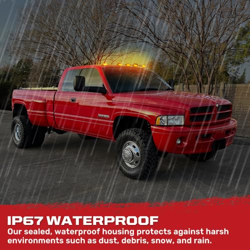 Lámparas LED Amber para techo Dodge RAM 1999-2002 miniatura 4