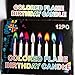 Produktbild lhmlyl Kuchen Nummer Kerzen12 Stück/Set Home Ornamente Dessert Dekoration Hochzeitstorte Kerzen Geburtstagsfeier liefert mehrfarbige Kerze Bunte Flamme