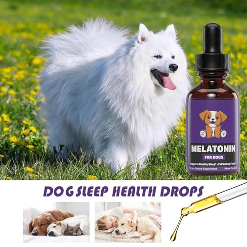 Beruhigende Tropfen Für Haustiere 60ml,Schlafhilfe Für Hunde Mit Beruhigender Wirkung,Hund Beruhigungstropfen,Beruhigende Tropfen Haustiere,Entspannungsmittel Für Welpen Schlafhilfe Nahrungsergänzung