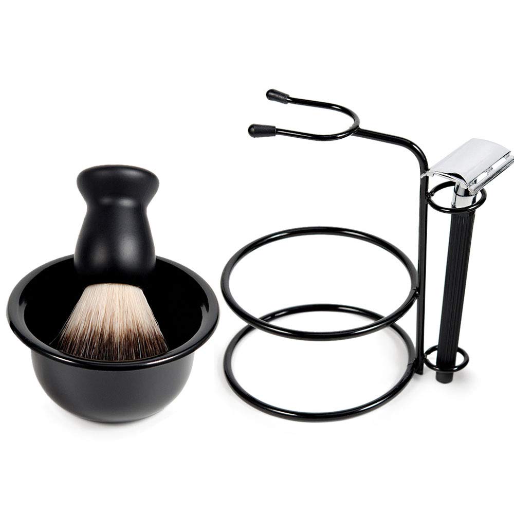 Shaving Sets for Men with Brush, 4in1 Kalolary Men Fine