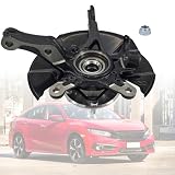 Sowyre LK098 Front Right Passenger Side Steering Knuckle Wheel Hub Bearing Assembly Compatible with Honda Civic 1.8L 2012-2016, 51211-TR3-Y00 51211-TR0-A00