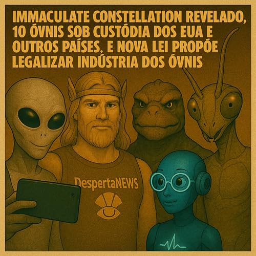 Immaculate Constellation revelado, 10 &oacute;vnis sob cust&oacute;dia dos EUA e outros pa&iacute;ses, e nova lei prop&otilde;e legalizar ind&uacute;stria dos UAPs