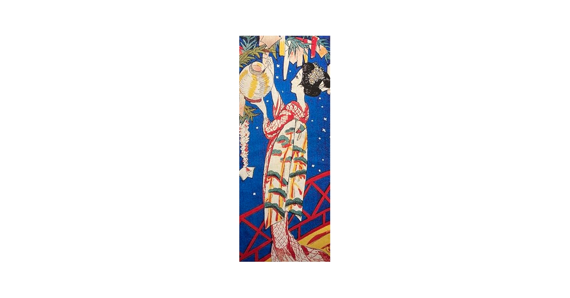 古今東西 浮世絵 手ぬぐい 竹久夢二　星合　手拭い　ハンカチ　七夕 Amazon｜古今東西 浮世絵 手ぬぐい 竹久夢二 星合｜手ぬぐい