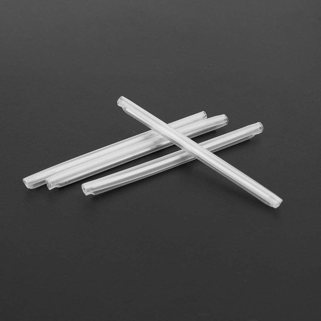 Lot de 1000 tubes thermorétractables simples de 60 mm en fibre nue spéciale connecteur de tube thermorétractable