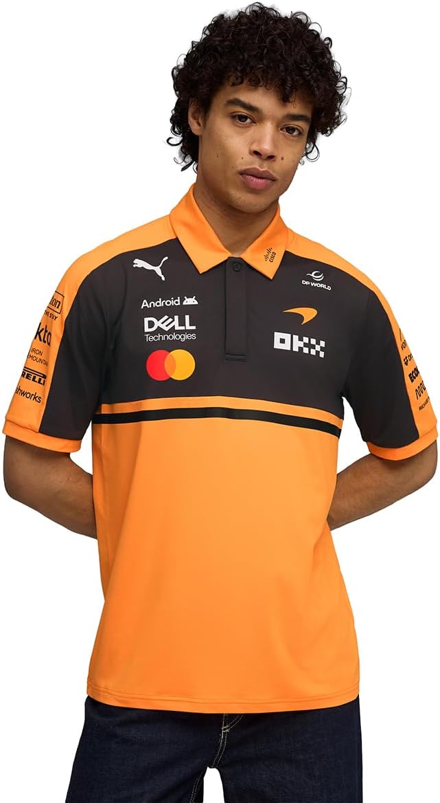 PUMA McLaren F1 2026 Men's Team Polo - Orange