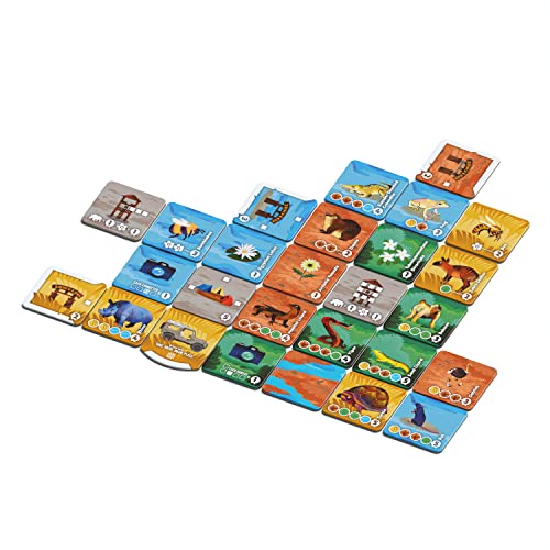 Habitats - Board Game - Tile Laying Board Game - 2-5 Players - 40 Minutes Play Time #TOP2