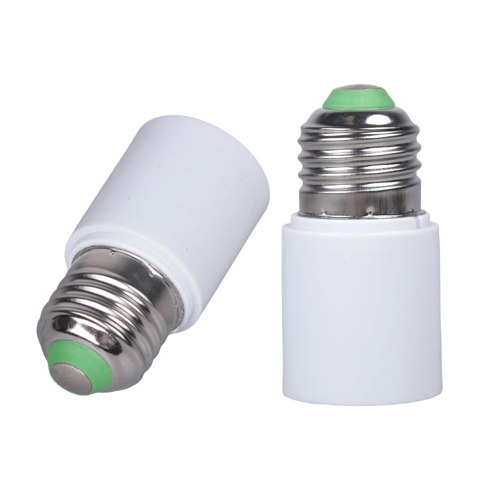 ZEPFJHE 2 Pieces E27 Bulb Socket Converter 6.5CM Extension for Multiple Lighting Fixtures
