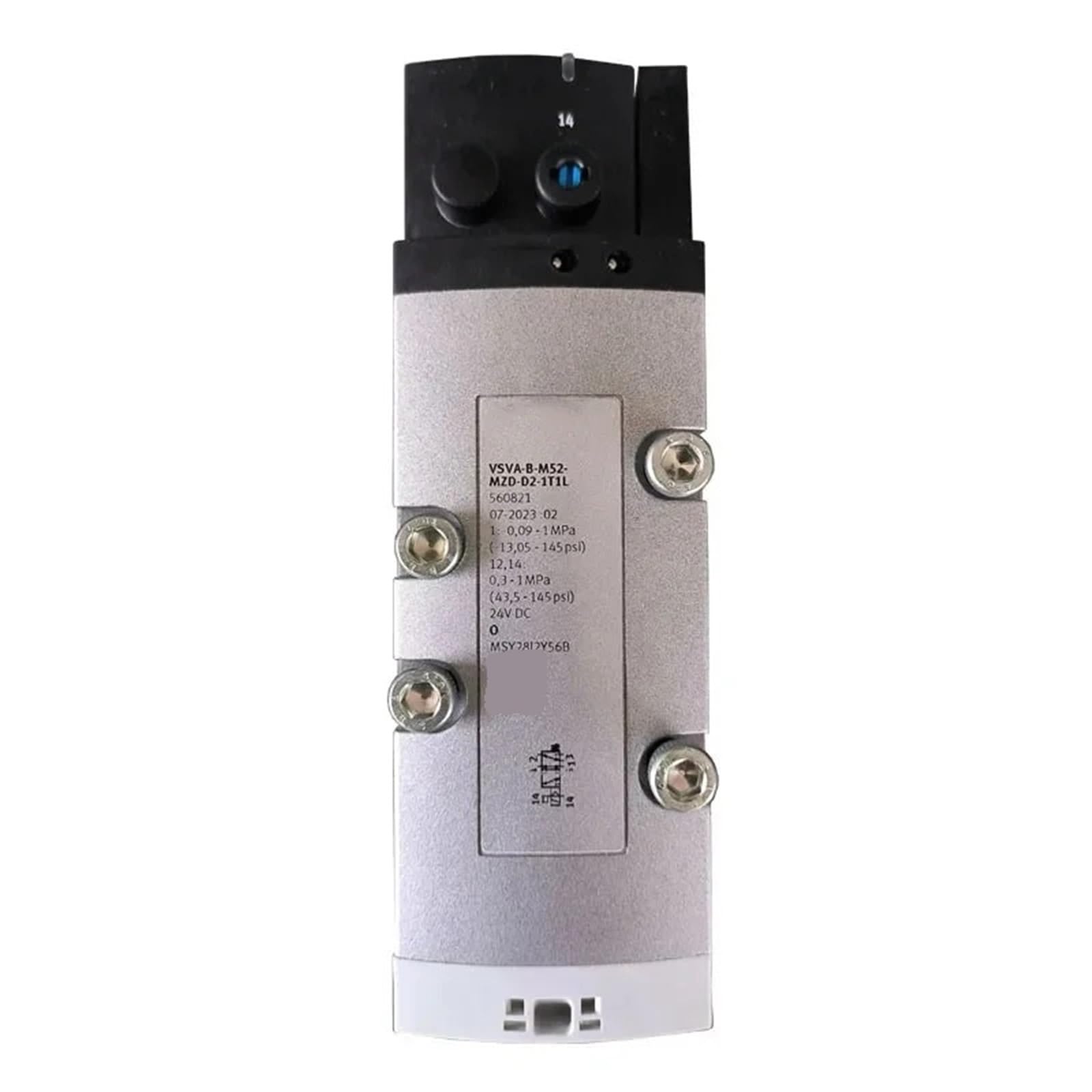 Électrovanne VSVA-B-M52-MZD-D2-1T1L 560821 à commutation rapide et précise