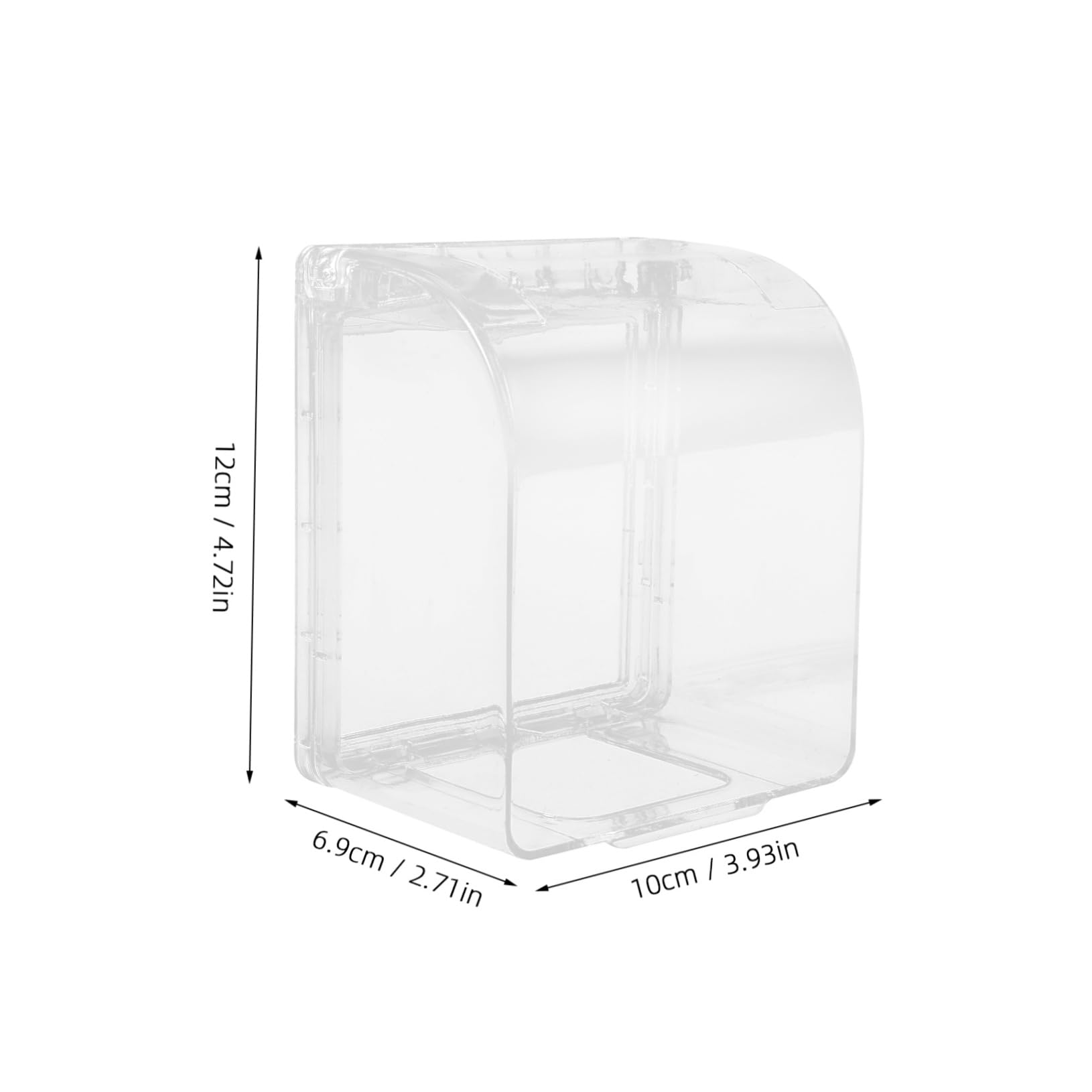 LIFKOME Weatherproof Outdoor Receptacle Cover Durable Plug Covers for Electrical Outlets Splash and Dust Easy to Use Transparent Design for Secure Socket Protection