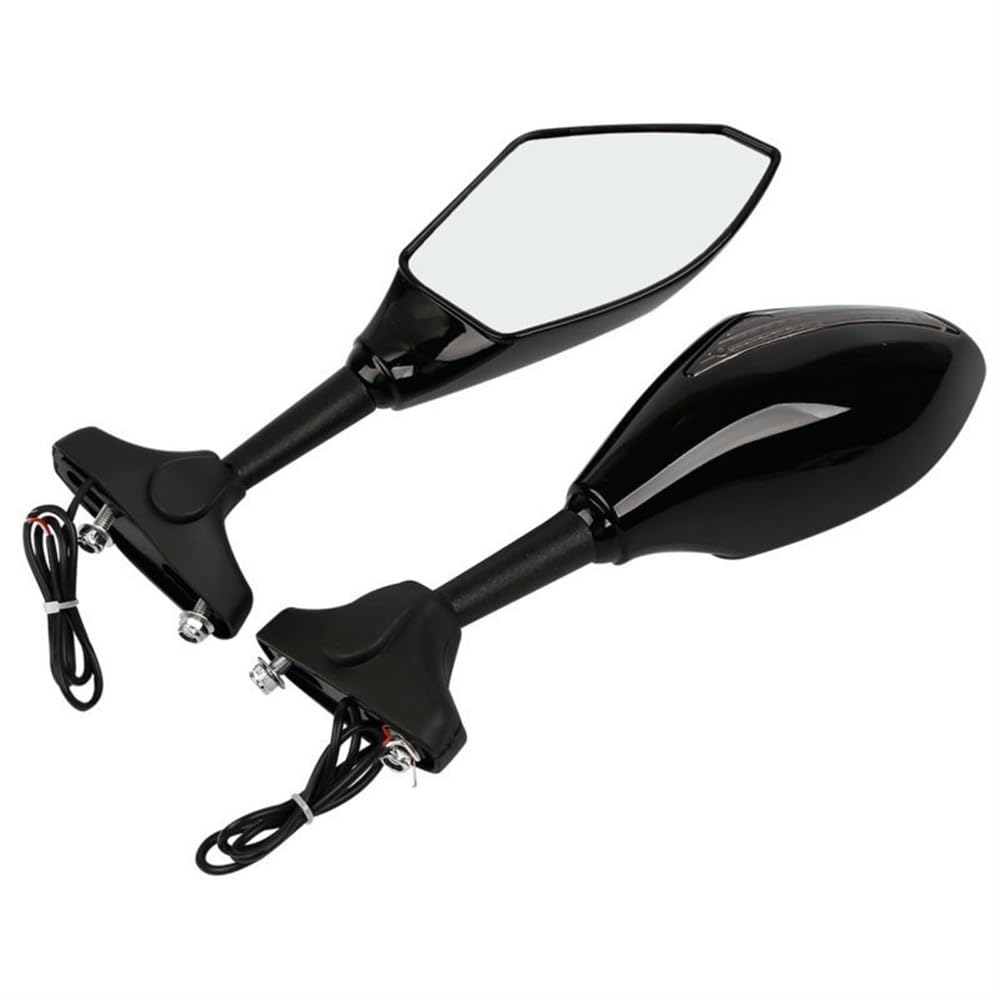 Espejos de motocicleta antirreflejos para Honda CBR600F3 y CBR929RR con visión clara