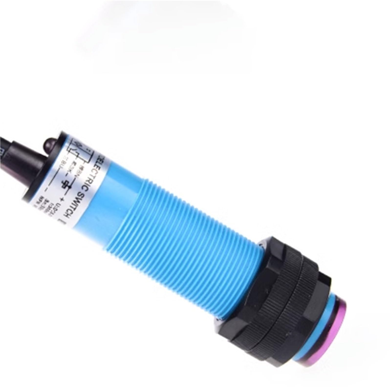 1 sztuka E3F-DS10C4 DC12~24 V przełącznik czujnik rozproszony odblaskowy odległość 5 m AC NO NC (2M AC NO)