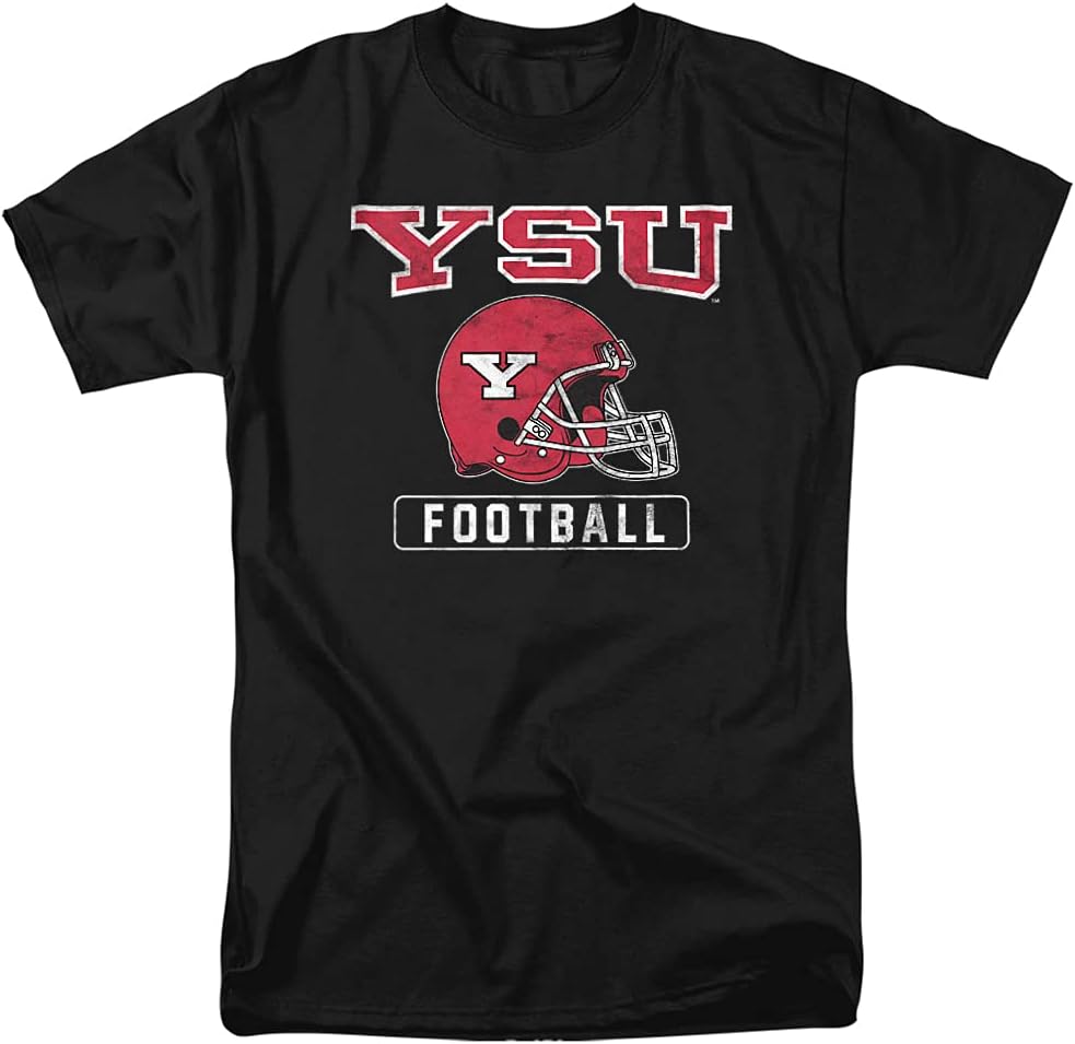 Youngstown State University Official Football Helmet Unisex Adult T Shirt