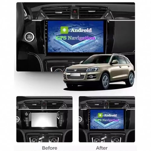 Radio coche 2 DIN CarPlay para Volvo S60 2004-2009, autorradio Android Auto de 32GB con cámara 2