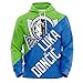 Luka Doncic # 77 Amantes Baloncesto Sudadera con Capucha Unisex Pop Manga Larga Chaqueta con Capucha (Color : Blue(A), Size : 4XL)