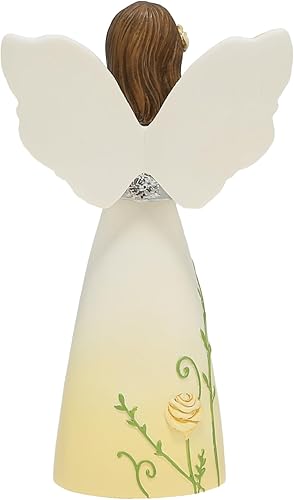 Vista 164 de Pavilion Gift Company Elements Daughter - Figura de ángel guardián, 6 pulgadas, color rojo