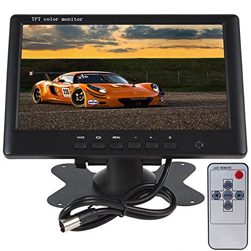 iMeshbean 7" TFT LCD Monitor Car Rear View System Backup Reverse Camera Night
