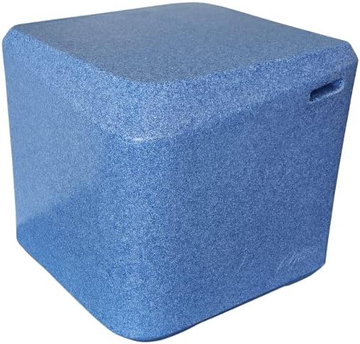Aqua Outdoors in-Pool Side Table Large for 10-14 in. of Water (Coral Reef)