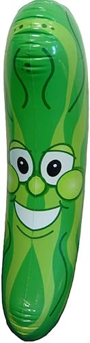 Miniatura 2 de Pickle Inflate 36 pulgadas - 3 piezas 3 pies de largo Juguetes y decoraciones inflables verdes para piscina