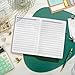 Clever Fox Check Register Book - Deluxe Transaction Register, Accounting Ledger Book, Checkbook Register & Checking Account Register Book for Personal and Work Use, A5 Hardcover - Smoke Blue
