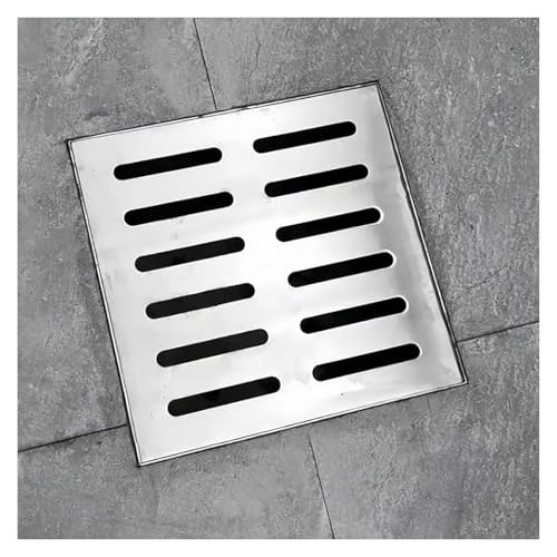 Rejilla de drenaje transitable para cocinas industriales y patios que sufren acumulación de agua