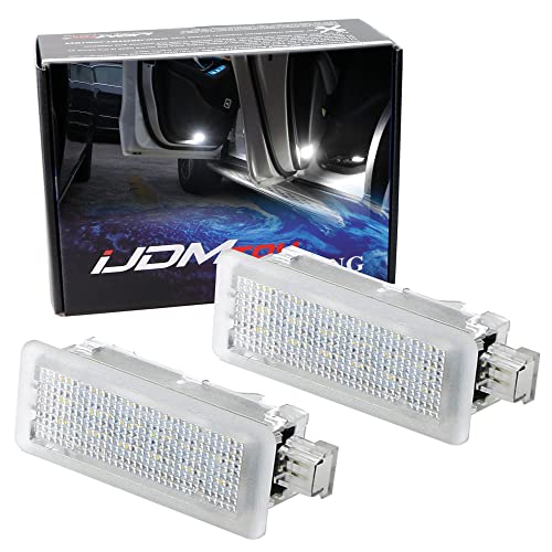 Luz LED Blanca para Puerta iJDMTOY Compatible Mercedes CLA CLS miniatura 1