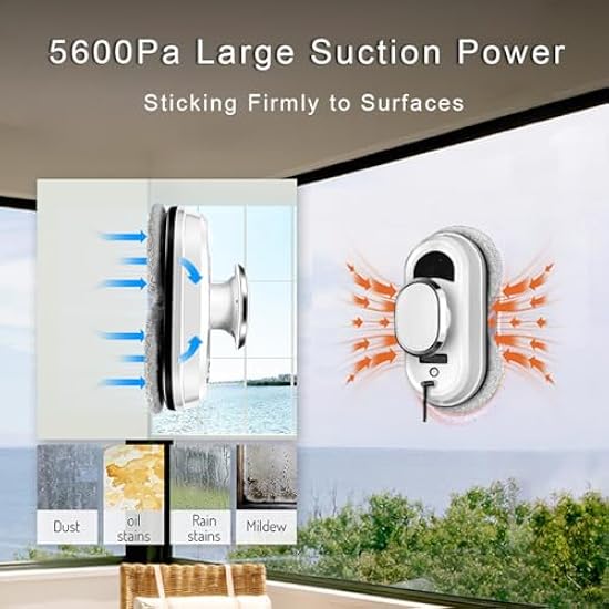 ロボット：窓・ミラー・タイルを掃除するロボット